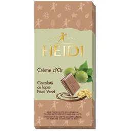 Ciocolata cu lapte cu umplutura cu biscuiti si nuci 90g