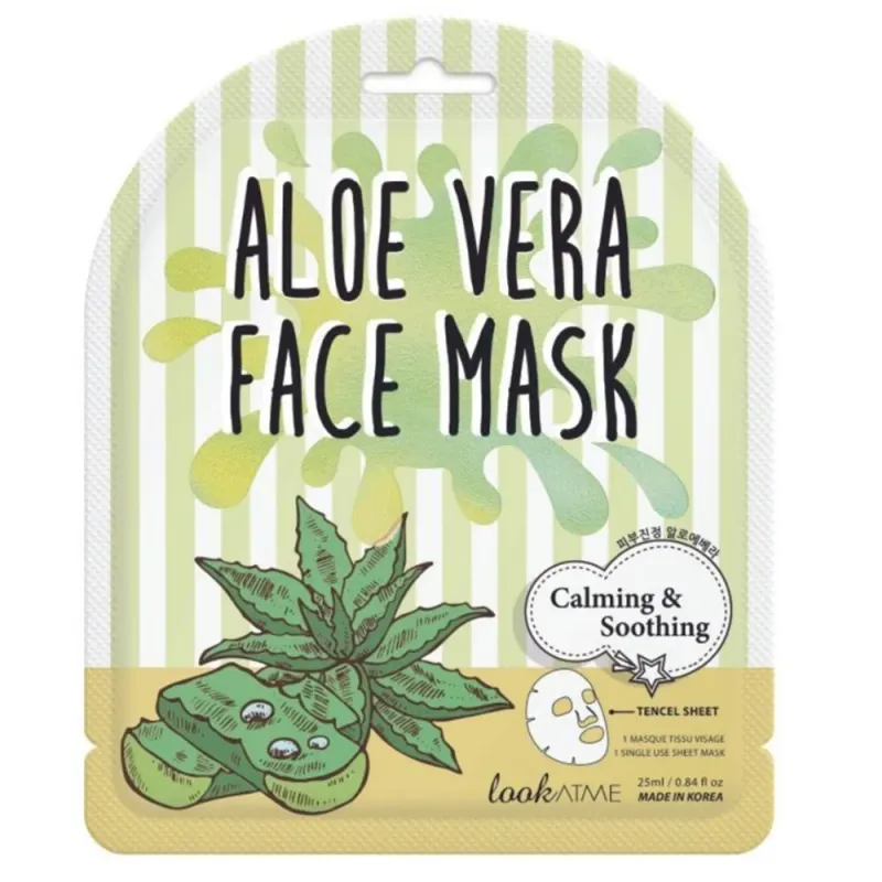 Masca servetel pentru calmare Look At Me, cu aloe vera, 25 ml