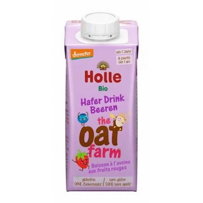 Bautura Eco din ovaz Holle, cu fructe rosii, de la 1 an, 200 ml