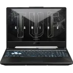 Asus TUF Gaming A15 FA506NCG-HN211, 15.6 inch 1920 x 1080, AMD 7445HS 6 C / 12 T, 3.55 GHz - 4.7 GHz, 6 MB 16 MB cache, 16 GB DDR5, 512 GB SSD, Nvidia GeForce RTX 3050, Fara sistem de operare, Negru