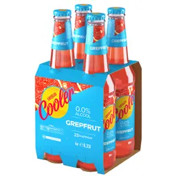 Bere fara alcool cu suc de grepfrut 4x0.33L