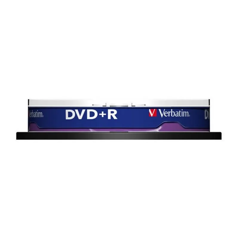 DVD+R Verbatim Sprindle, 16X, 4.7 GB, 10 bucati