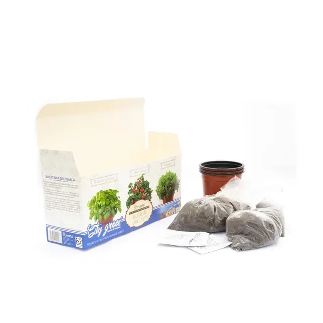 Colectia Mirodenii Gusturi Grecestesti, set plante aromatice