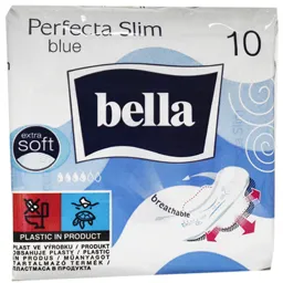 Absorbante igienice subtiri Perfecta Slim Blue, 10 bucati