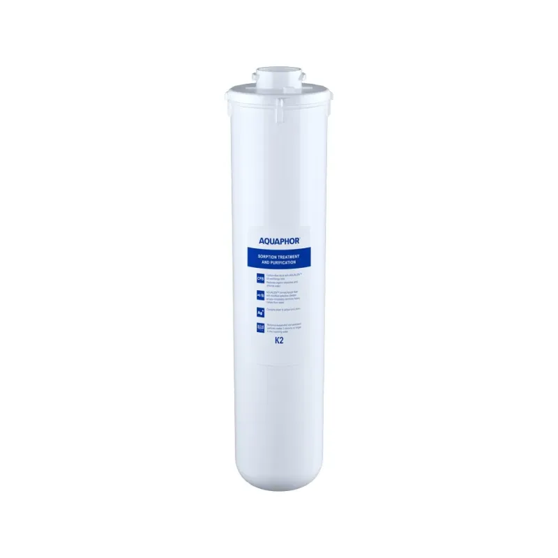 Cartus Aquaphor K2, Carbonblock cu argint, 3 microni