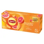 Ceai de fructe Lipton cu grapefruit si portocala, 20 plicuri