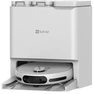 Aspirator robot EZVIZ RS20 Pro, 0.4l, 20V, autonomie max 220 min, Wi-Fi, functie mop, alb