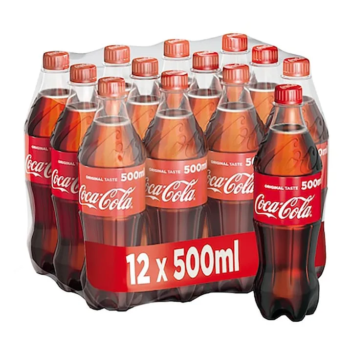 Bautura Carbogazoasa 12 x 0.50 L, Coca Cola SGR