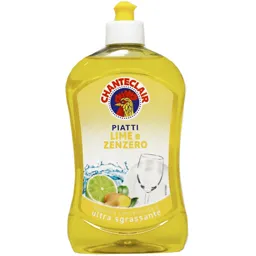 Detergent lichid pentru vase, lime si ghimbir 500ml