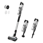 Aspirator vertical fara fir LEVOIT V200, Autonomie 50 Min, Iluminare LED, 180W, Container 0.75 L, Filtru HEPA 5 Stadii (Alb)