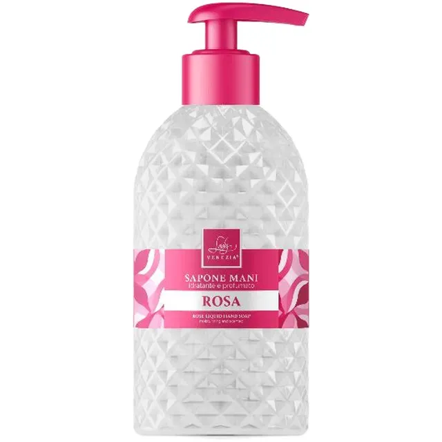 Sapun lichid Lady Venezia Rainbow Trandafir, 500 ml