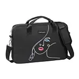 Geanta laptop, model Kiss, poliester 300D, 15", Negru