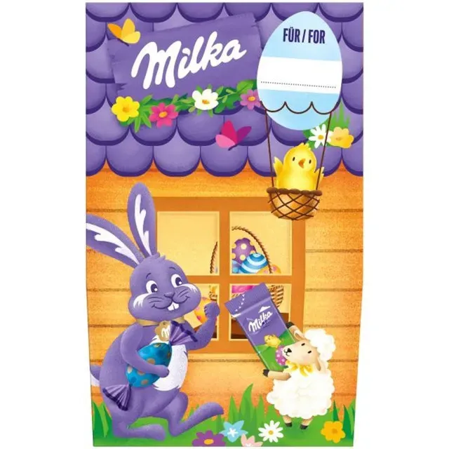 Mix de ciocolata cu lapte Milka, 70 g