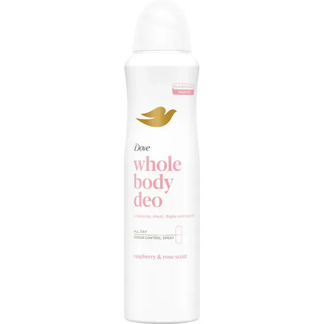 Deodorant spray Dove Raspberry & Rose, 150 ml