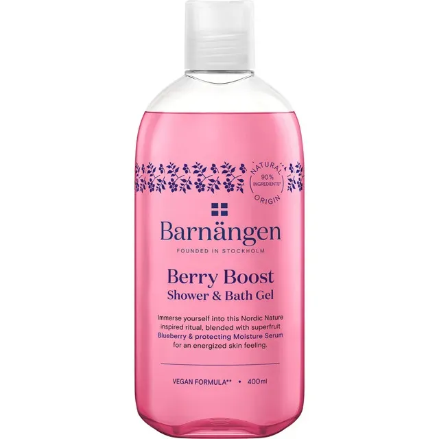 Gel de dus Barnangen Berry Boost, 400 ml