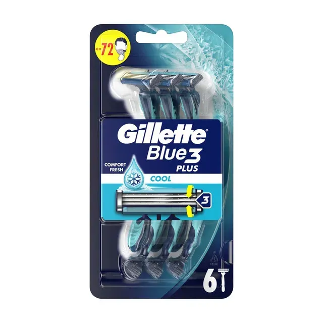 Set 6 aparate de ras Gillette Blue 3 Ice