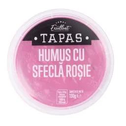 Humus cu sfecla rosie 130g