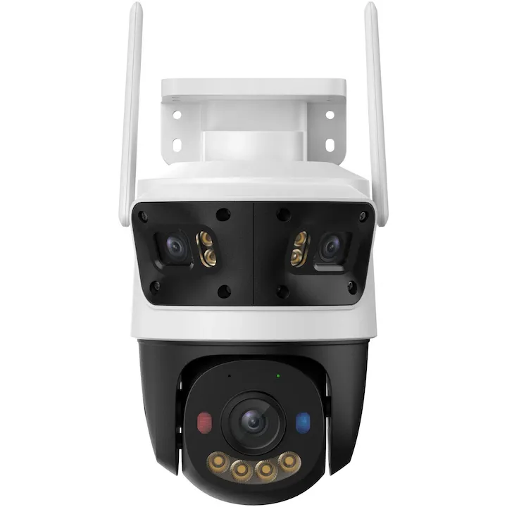 Camera de supraveghere Wireless IMOU Cruiser Triple IPC-S7UP-11M0WED cu Pan/Tilt 360 grade, 5+3+3MP, 2304x1296, 8x Digital Zoom, Smart Color Night Vision, Smart Detection, Smart Tracking, AOR Mode, Algo Play, Two-Way Talk