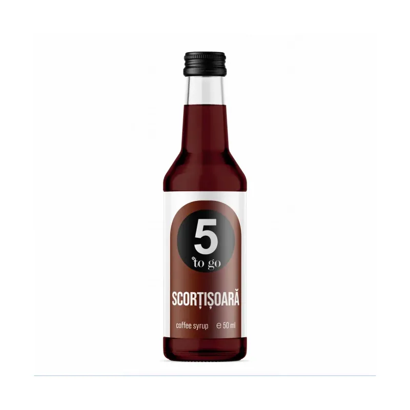 Sirop pentru cafea cu aroma de scortisoara 5 To Go, 50 ml