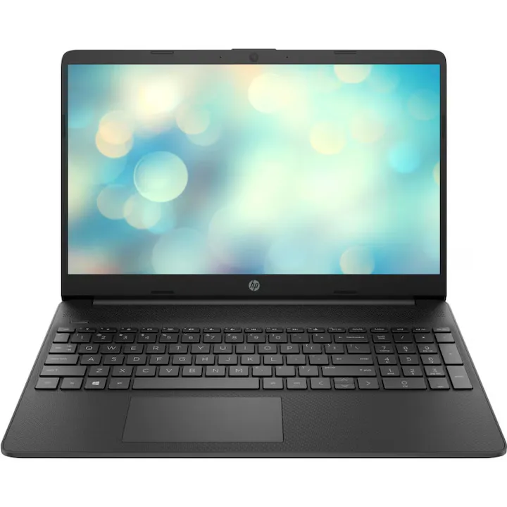 Laptop HP 15s cu procesor AMD Ryzen™ 7 4700U pana la 4.20 GHz, 15.6", Full HD, 20GB DDR4, 512GB SSD, AMD Radeon™ Graphics, no OS, Black