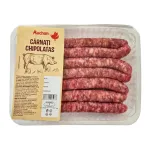Carnati Chipolatas Auchan, +/- 500 g