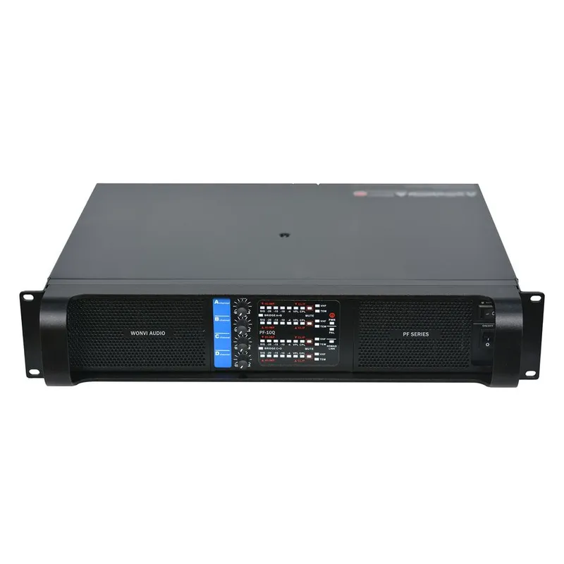 Amplificator de putere, (4 X 2500W /2 Ohms), FP10Q, FP10000q, 4 canale independente, ideal pentru sonorizari mari, evenimente, cluburi sau sisteme PA profesionale