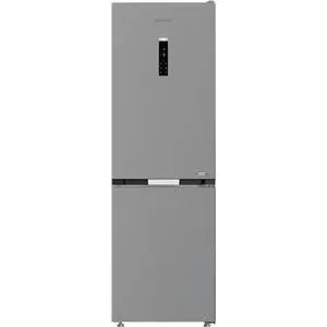 Combina frigorifica GRUNDIG GKPN 66840 LXPW, No Frost Duo Cooling, 316 l, H 186.5 cm, Clasa C, argintiu