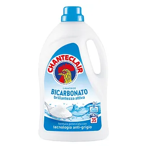 Detergent de rufe lichid Chante Clair Bicarbonat, protejeaza si mentine intensitatea culorilor, formula concentrata, 1.575 l, 35 spalari