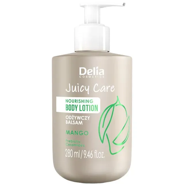Lotiune nutritiva pentru corp cu aroma de mango Delia Cosmetics Juicy Care, 280 ml