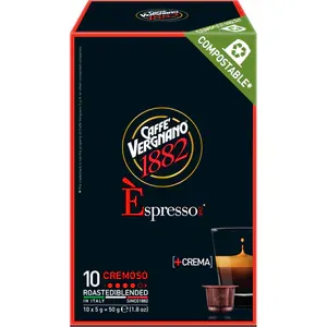 Capsule cafea VERGNANO Cremoso, compatibile Nespresso, 10 capsule, 55g