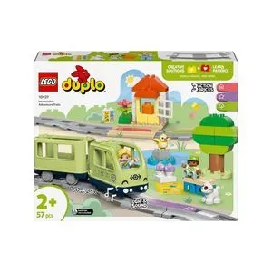 LEGO DUPLO - Tren de aventura interactiv 10427, 57 piese