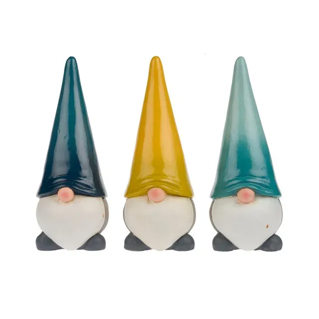 Decoratiune pitic Garden Star, din teracota, H26.5 cm, modele asortate
