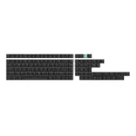 Kit taste gaming Keychron Cherry Profile Double-Shot PBT Shine-Through Keycaps, set complet 121 taste, layout US, compatibil cu tastaturi mecanice