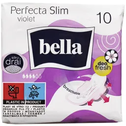 Absorbante igienice subtiri Perfecta Slim Violet, 10 bucati