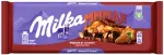 Ciocolata cu lapte, migdale si caramel Milka MMMAX, 300 g