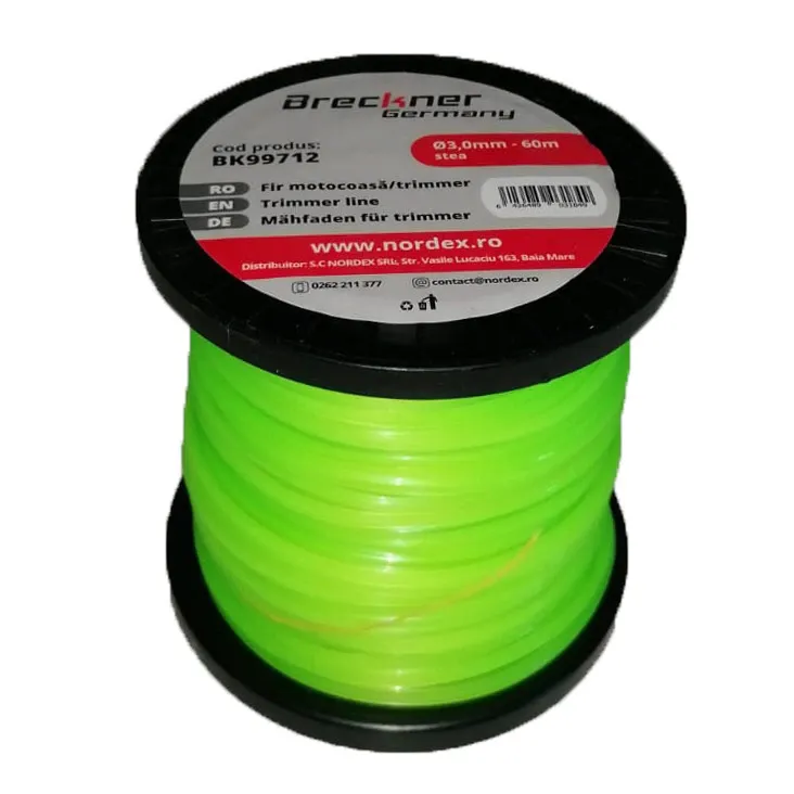 Fir motocoasa 3,0 mm x 60 m, stea