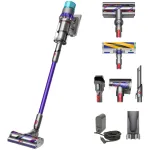 Aspirator vertical Dyson Gen5 Detect Absolute 446989-01, 752W, 0.77l, autonomie 70 min, putere de aspirare 280 W, mov/argintiu