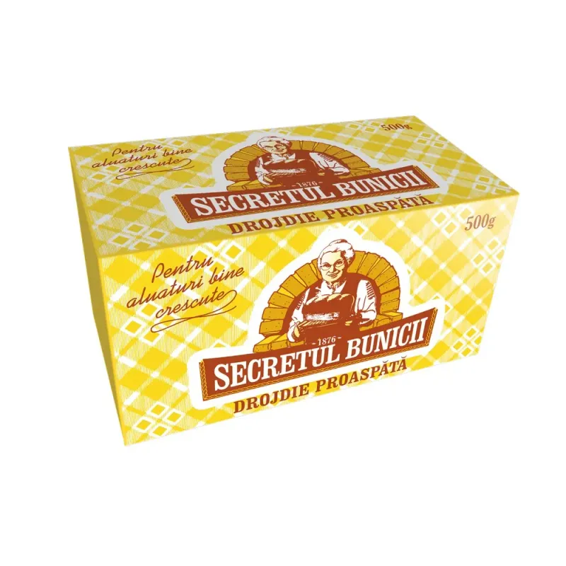 Drojdie proaspata Secretul Bunicii 500g