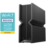Router Wireless TP-Link Archer BE550, BE9300, Tri-Band, Wi-Fi 7, OFMA, Beamforming, HomeShield Security, MLO, Compatibil cu EasyMesh, port 2.5G