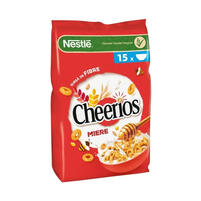 Cereale cu miere Nestle Cheerios, 450 g