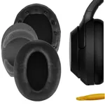 Set 2 bureti pentru casti Sony WH-1000XM3 (WH1000XM3), Spuma cu memorie, Pastreaza confortul si calitatea sunetului, Negru