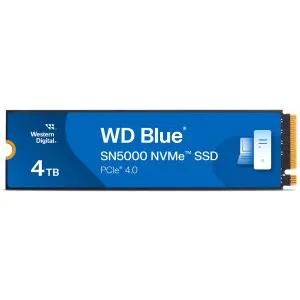 SSD WD Blue SN5000 4TB PCI Express 4.0 x4 M.2 2280