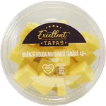 Branza Gouda maturata tanara 48+, cuburi 120g