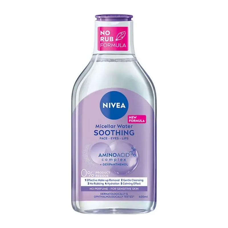 Lotiune micelara Nivea 3 in 1 pentru ten sensibil, 400 ml