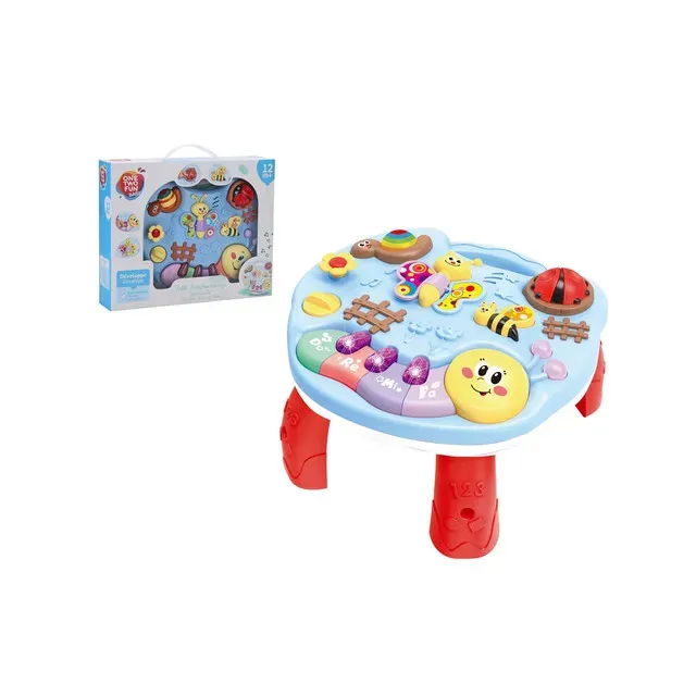 Jucarie muzicala pentru copii One Two Fun, lumini si sunete, 32.5 x 32.5 x 17 cm