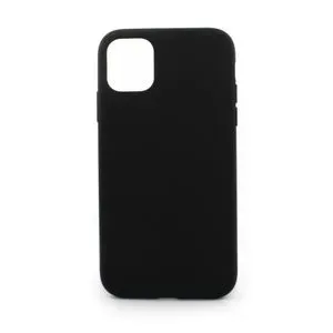 Husa din silicon pentru iPhone 12 / 12 Pro, Smart Mobile World, negru