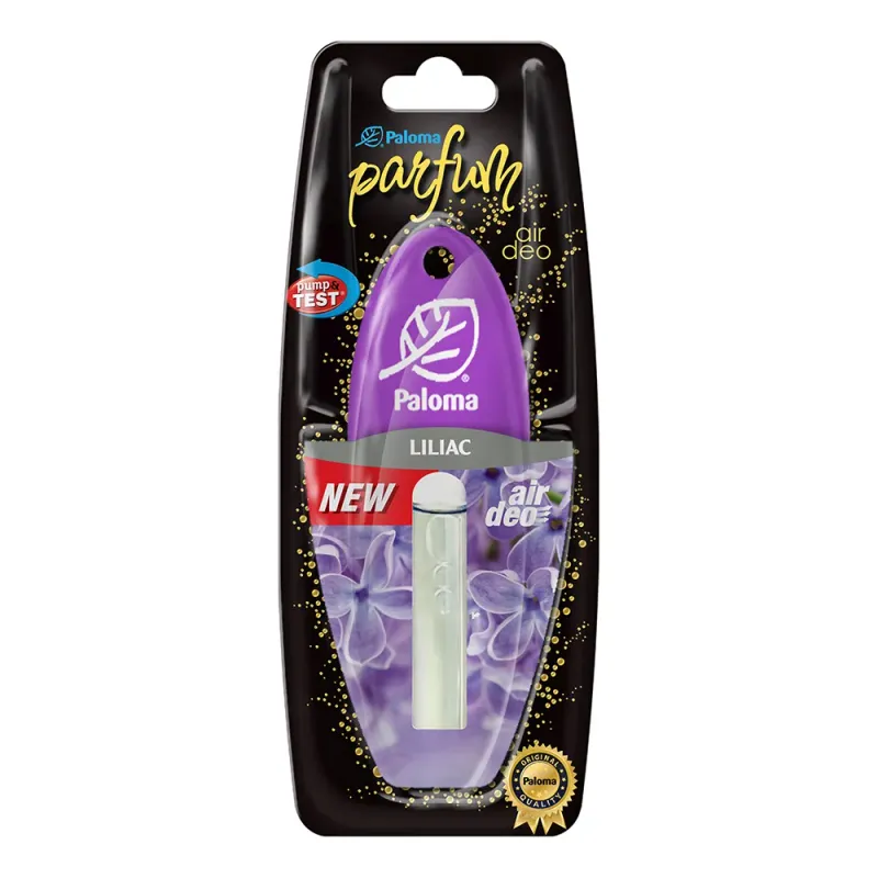 Fiola odorizanta auto Paloma Premium, aroma Liliac, 5ml