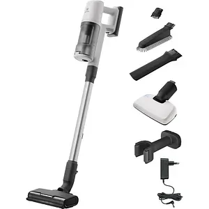 Aspirator vertical ELECTROLUX Seria 600 EP61HB21UV, 0.5l, 21.6V, autonomie max 50 min, alb-negru
