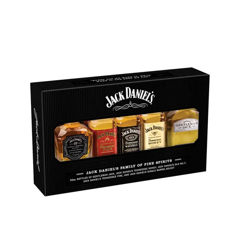 Whiskey Jack Daniel's Miniaturi, 5 x 0.05 l