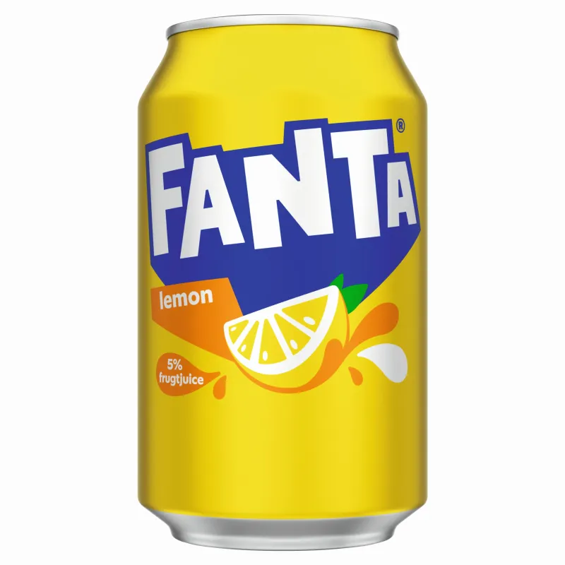 Bautura carbogazoasa cu aroma de lamaie Fanta Lemon, 0.33 l